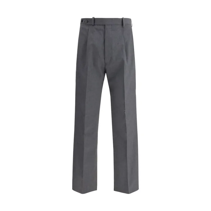 Gray Wool Oves Aries Dress Pants