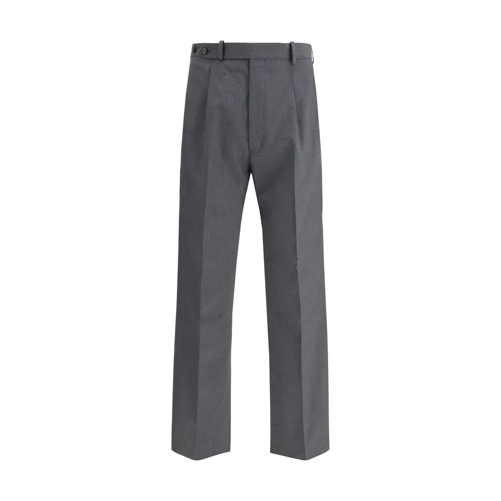 Gray Wool Oves Aries Dress Pants