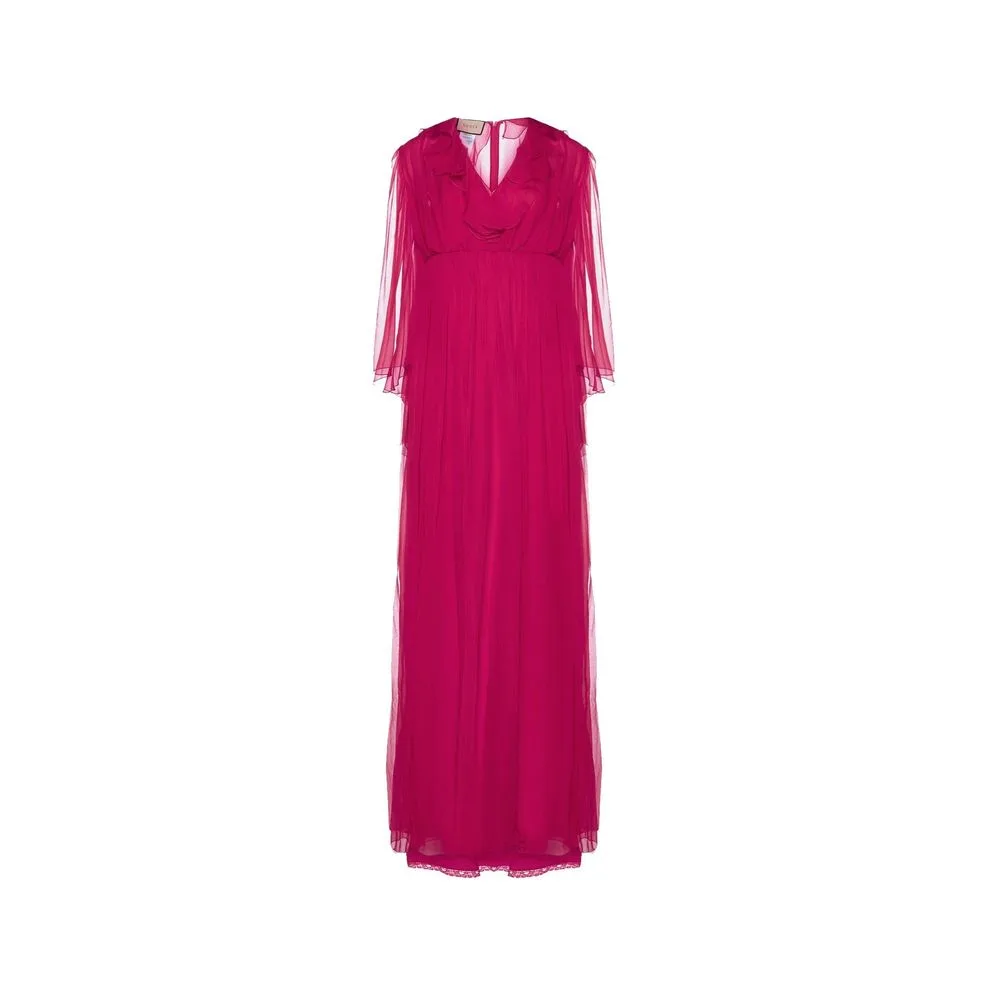 Multicolor Silk Cocktail Dress