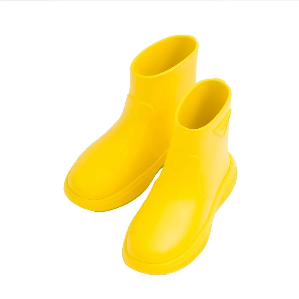 Multicolor Rubber Rain Boots - Image 3