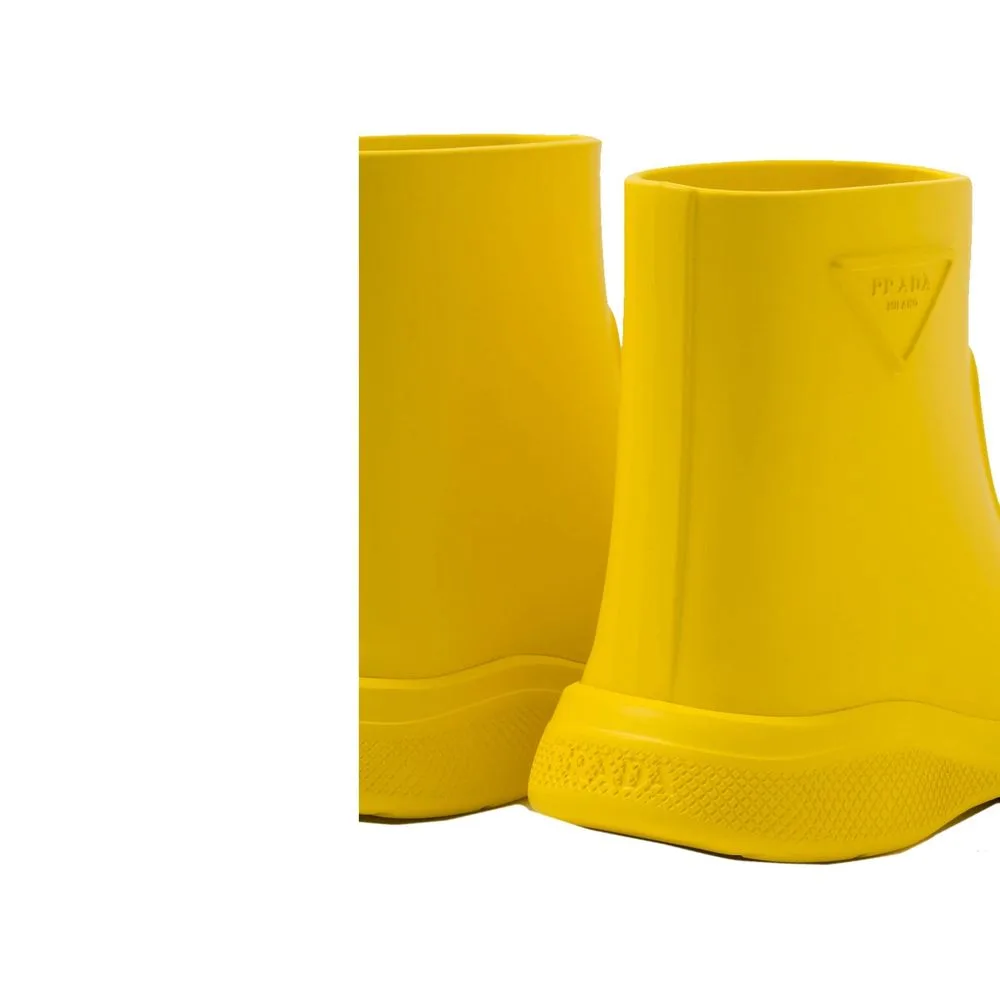 Multicolor Rubber Rain Boots - Image 4