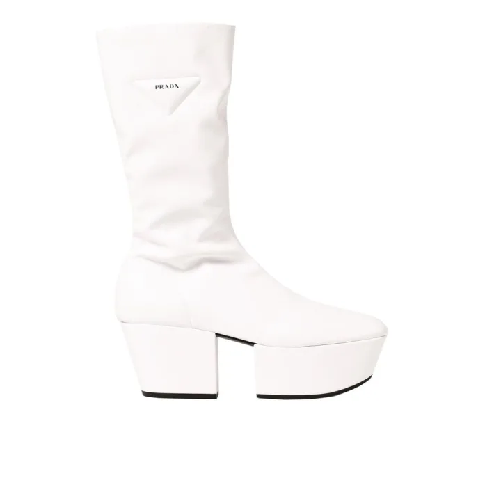 White Polyethylene Boots