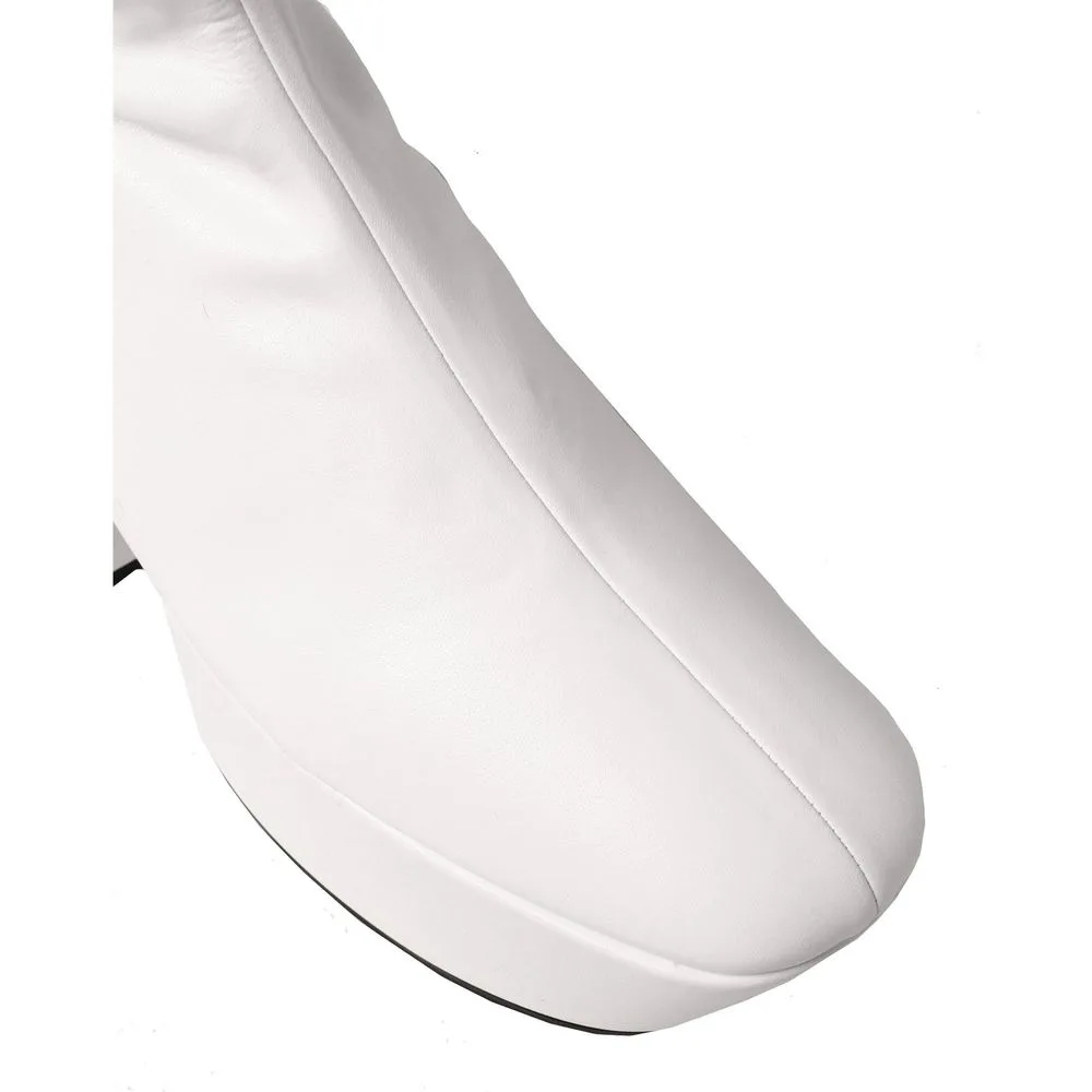 White Polyethylene Boots - Image 4