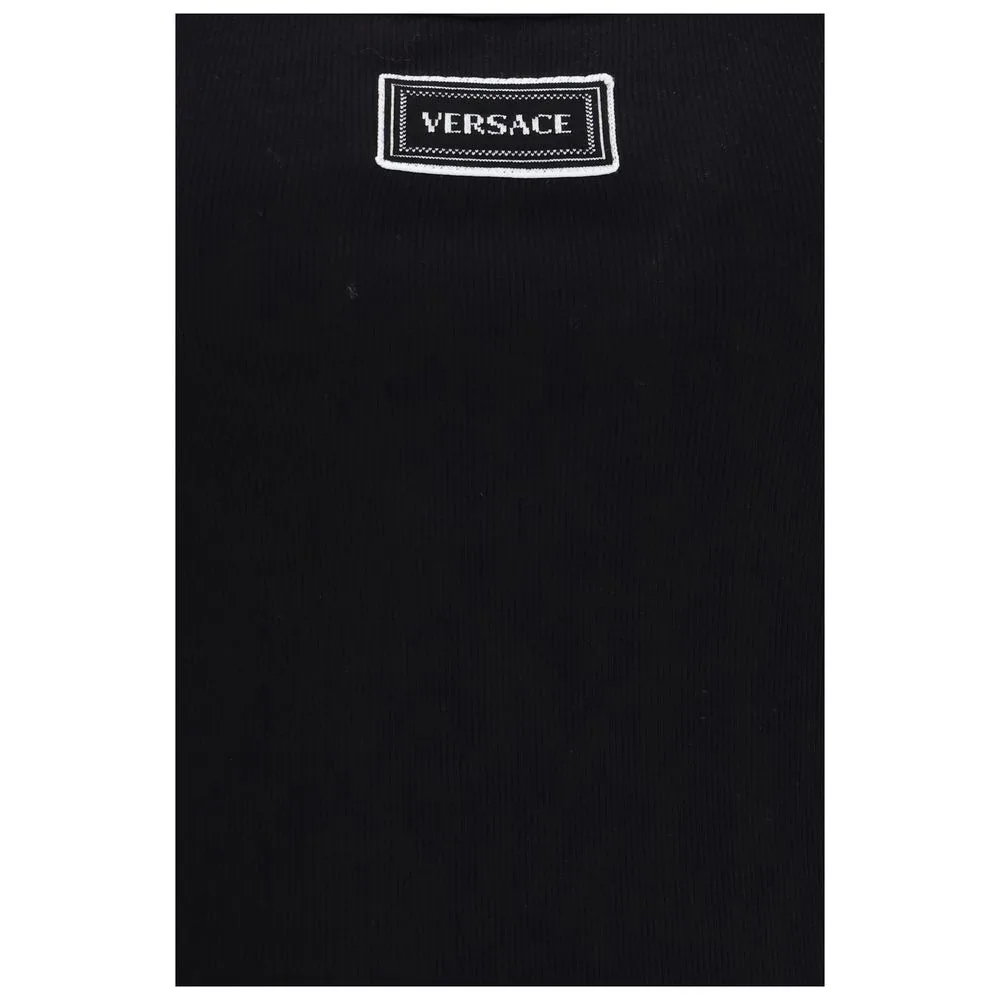 Black Cotton Tank Tops - Image 3