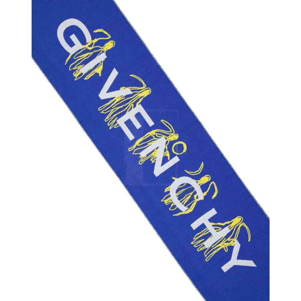 Blue Silk Scarf - Image 3