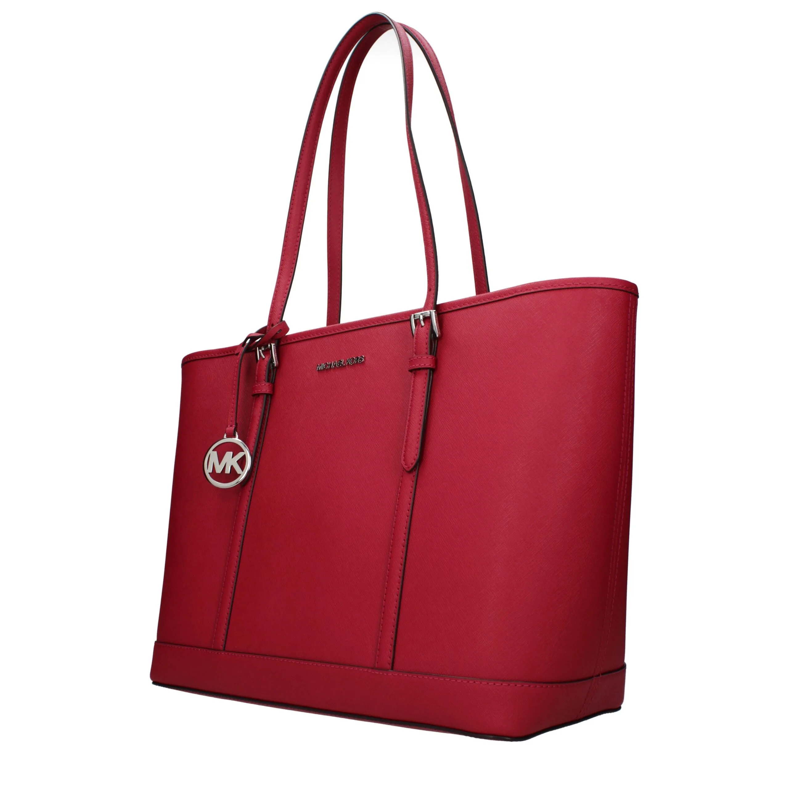 Red Leather Shoulder Bag - Image 2