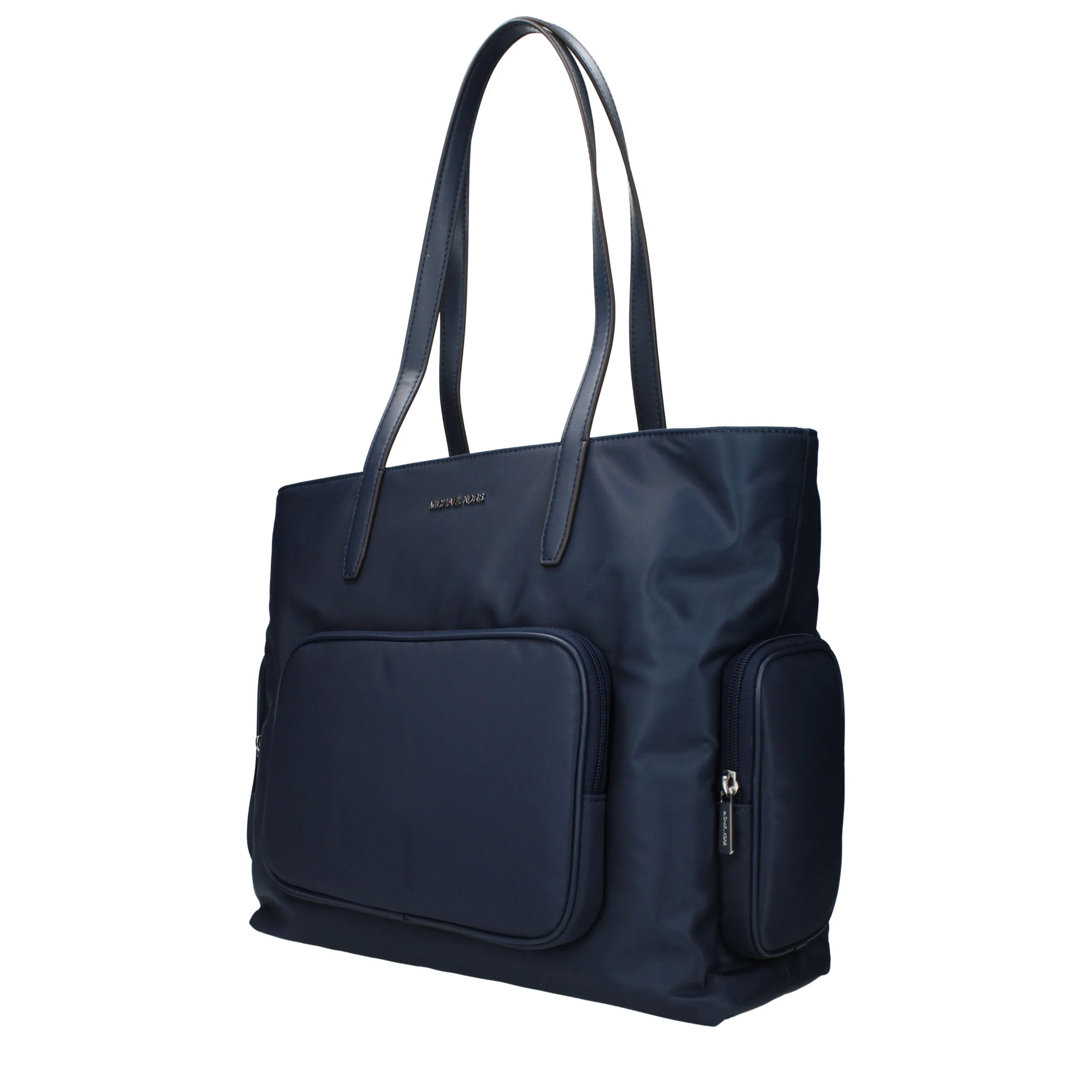 Blue Fabric Shoulder Bag - Image 2