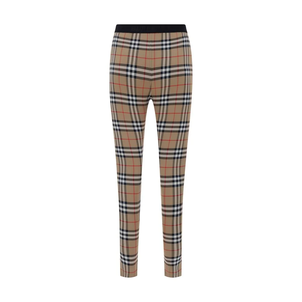 Brown Polyamide Leggings - Image 2