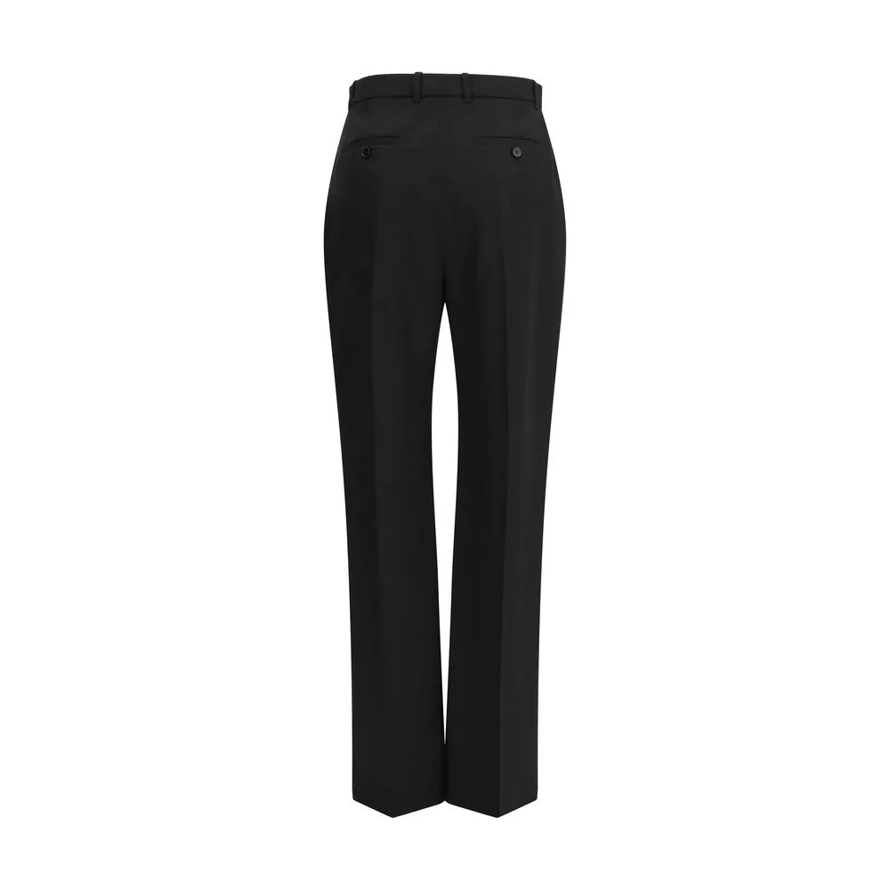 Black Cotton Dress Pants - Image 2