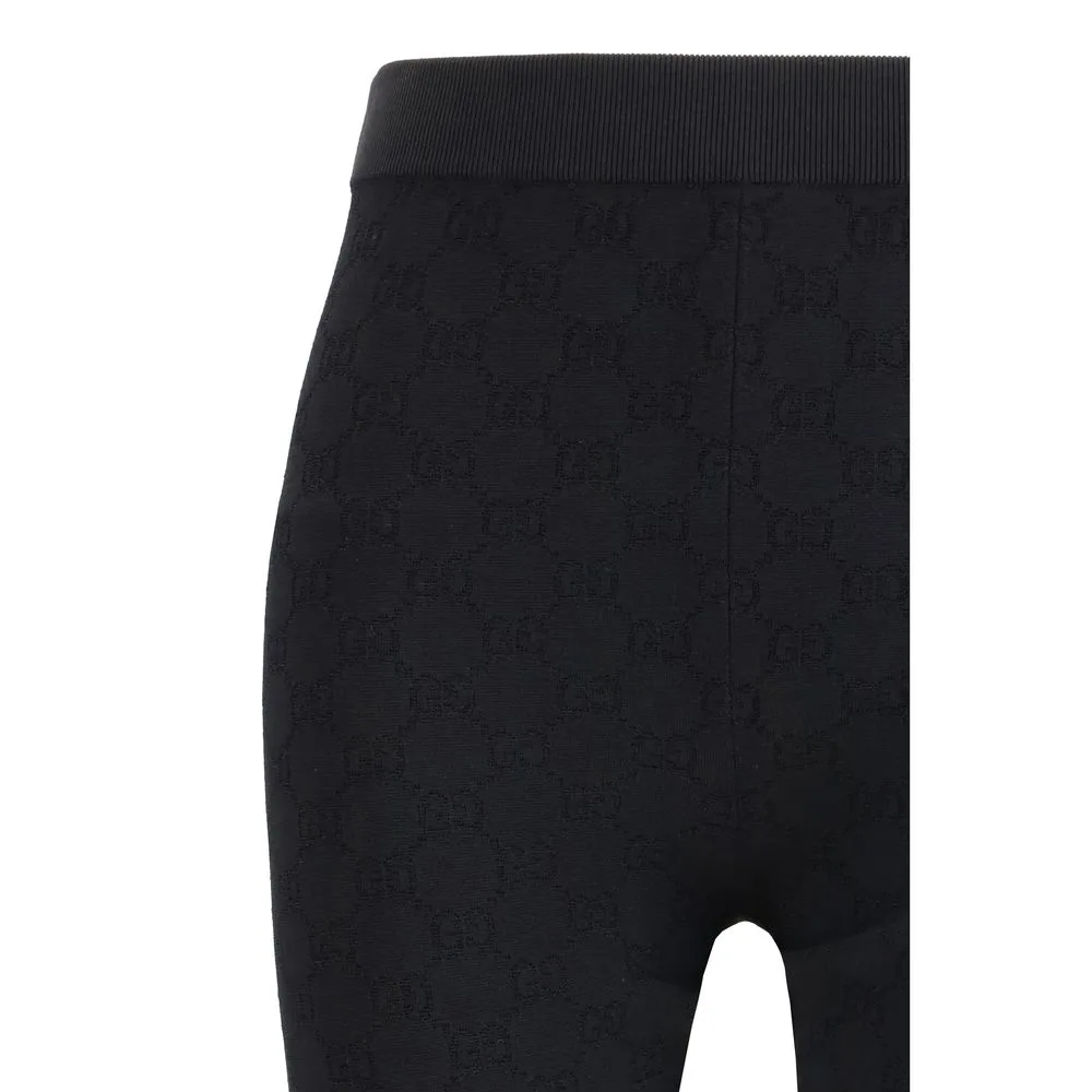 Black Viscose Leggings - Image 3
