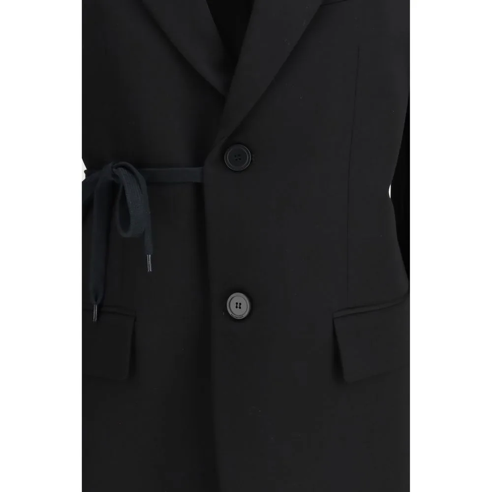 Black Wool Jacket - Image 3