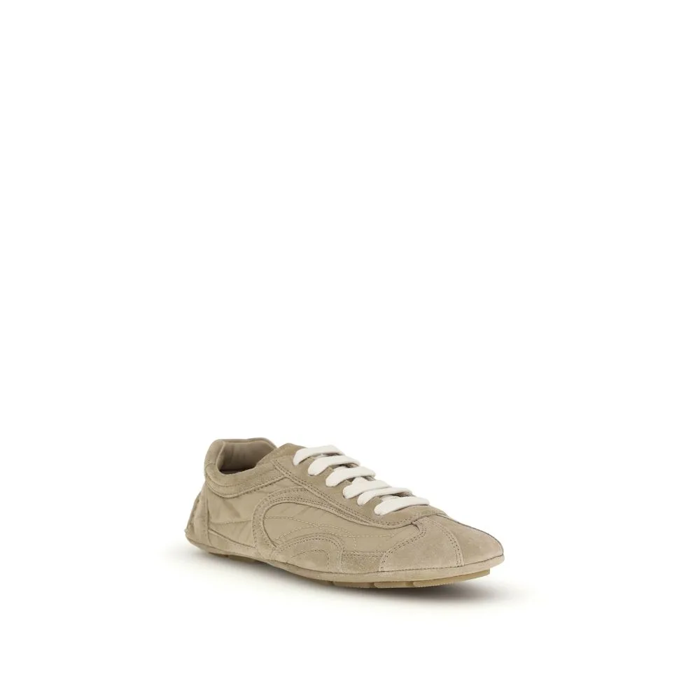 Beige Lamb Ovis Aries Athletic Sneakers - Image 2