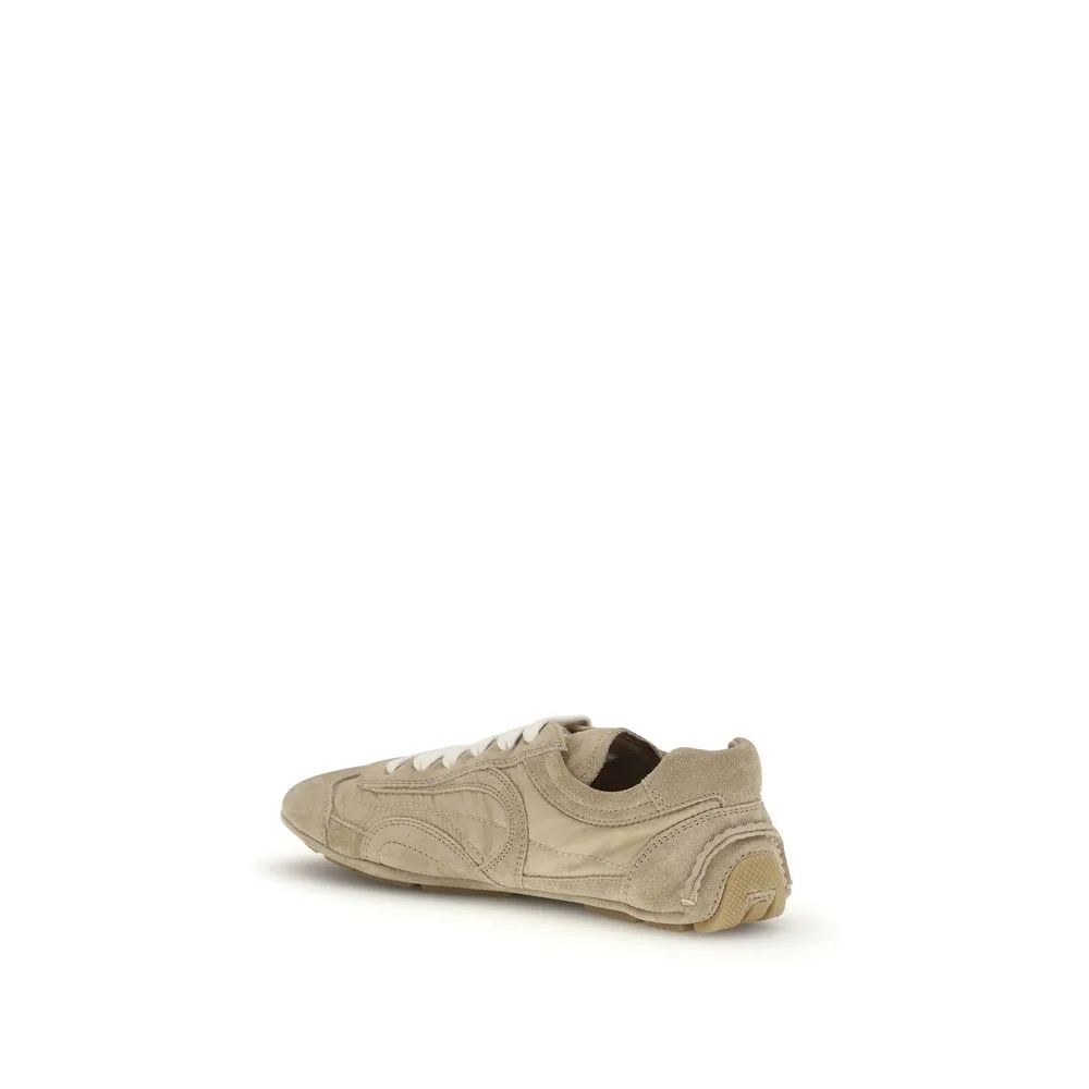 Beige Lamb Ovis Aries Athletic Sneakers - Image 3