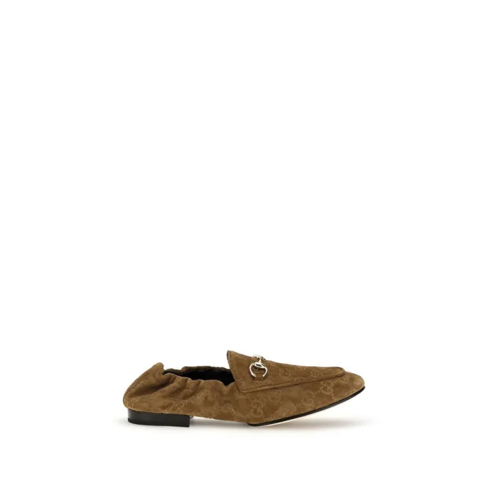 Brown Calf Leather Bos Taurus Slip - On Loafers