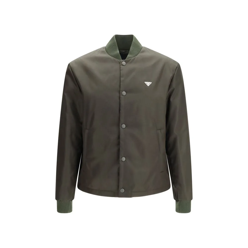 Bicolor Nylon Bomber