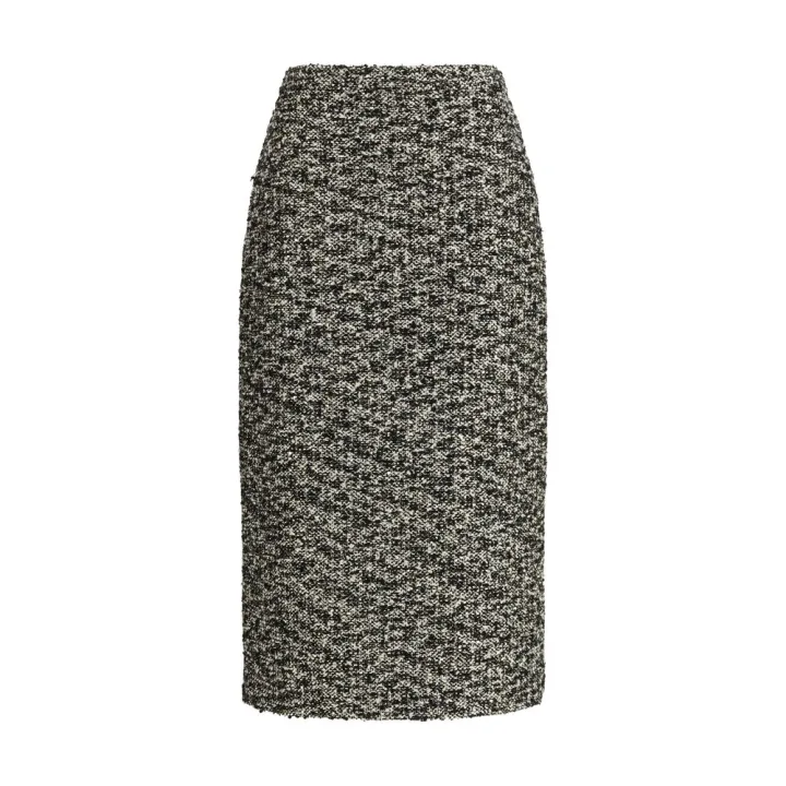 Multicolor Polyamide Midi Skirt