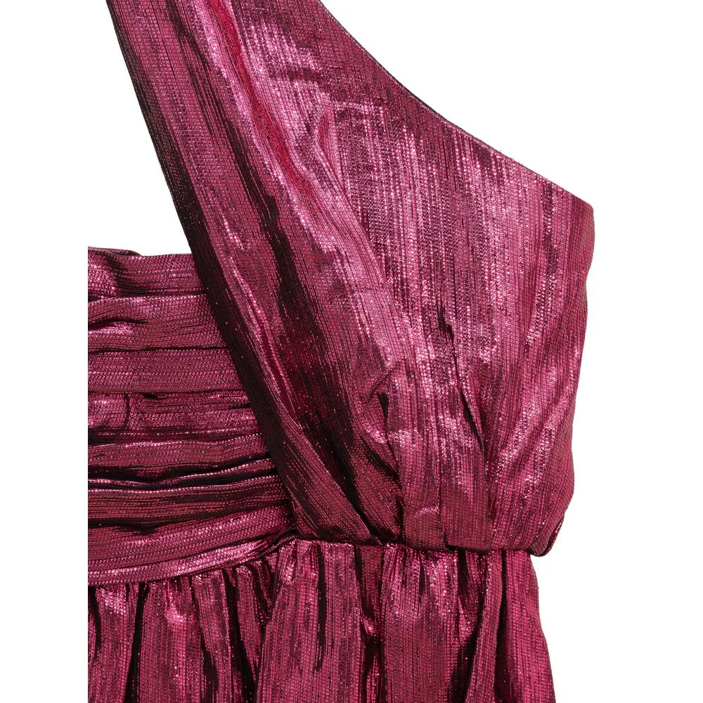 Fuchsia Viscose Short Dress - Image 6