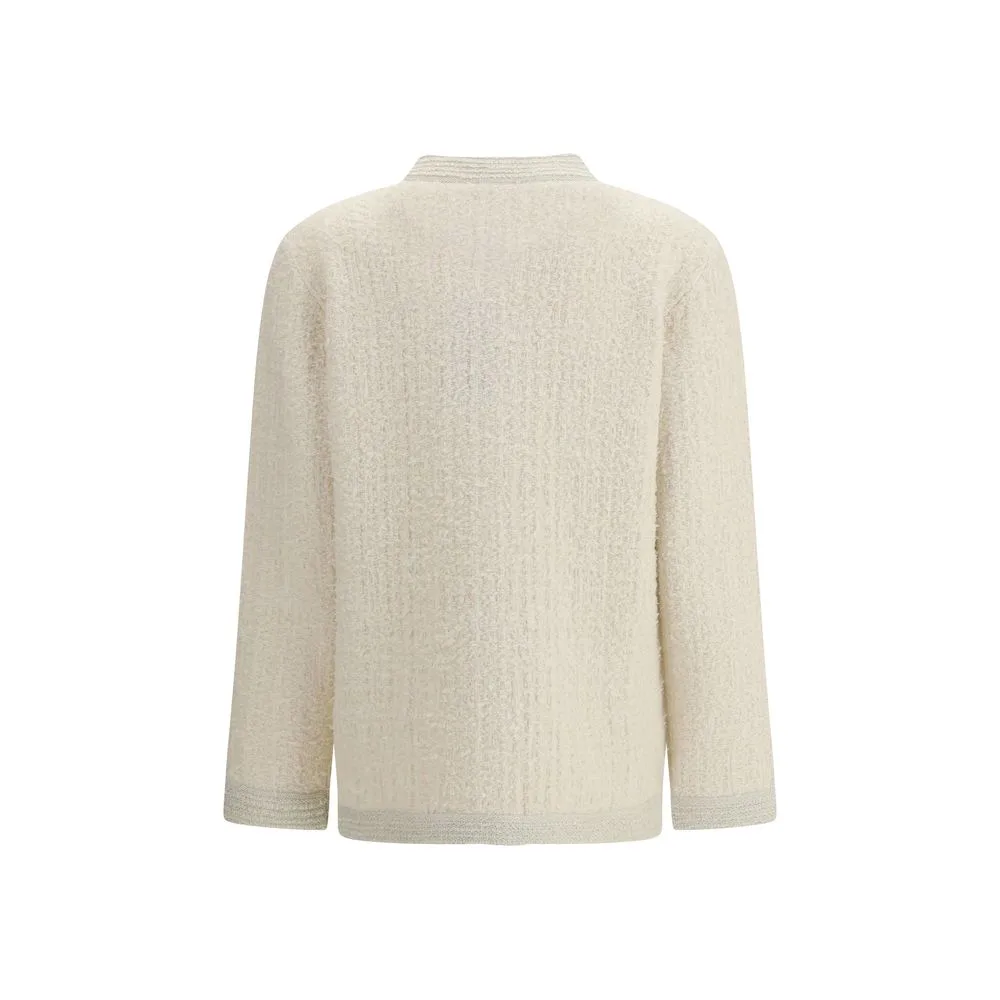 Beige Wool Cardigan - Image 2