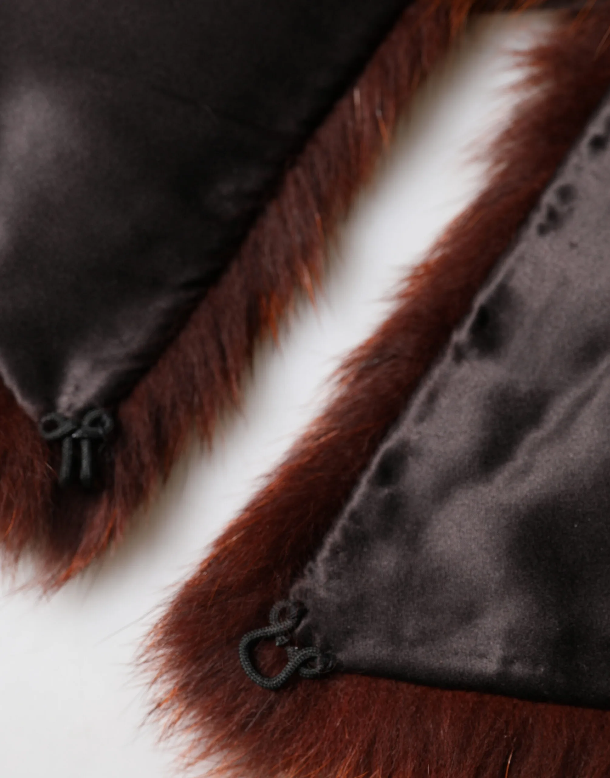 Brown Mink Fur Collar Women Neck Wrap 60cm x 14cm Scarf - Image 5