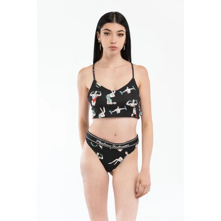 Black Polyester Tank Tops