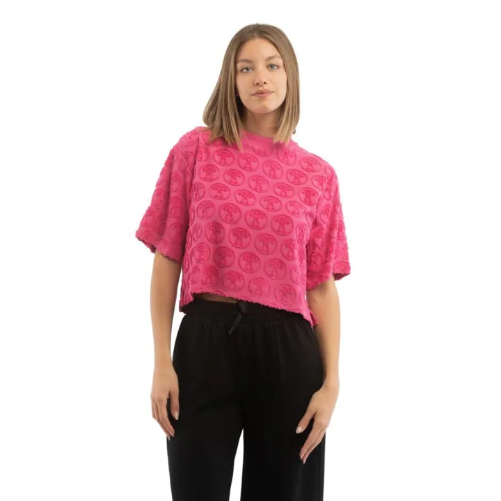 Fuchsia Cotton T - Shirt