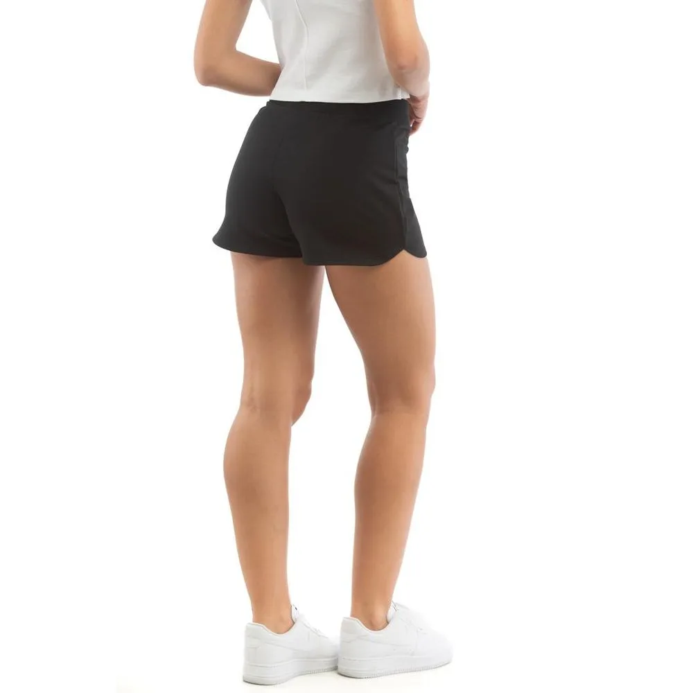 Black Cotton Short And Mini Shorts - Image 3