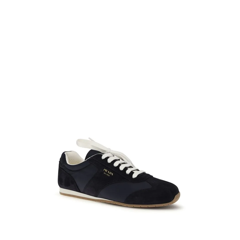 Blue Calf Leather Bos Taurus Athletic Sneakers - Image 2