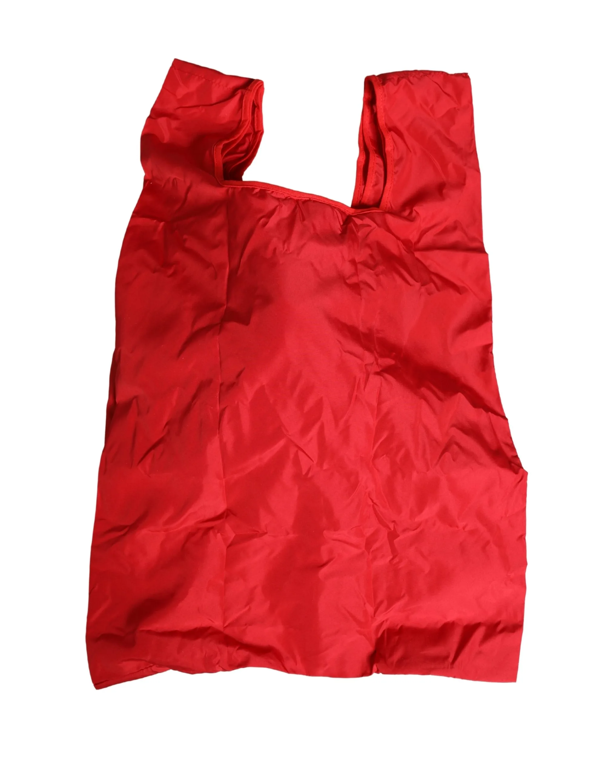 Men Red Polyester Panda Stuffed Ecobag Tote Bag - Image 5