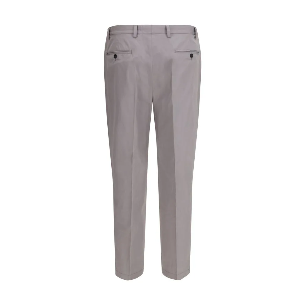 Gray Cotton Dress Pants - Image 2