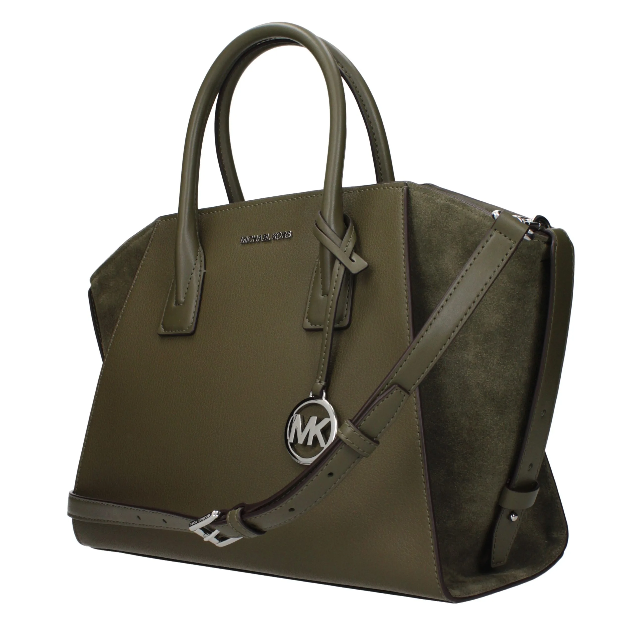 Green Leather Handbag - Image 2