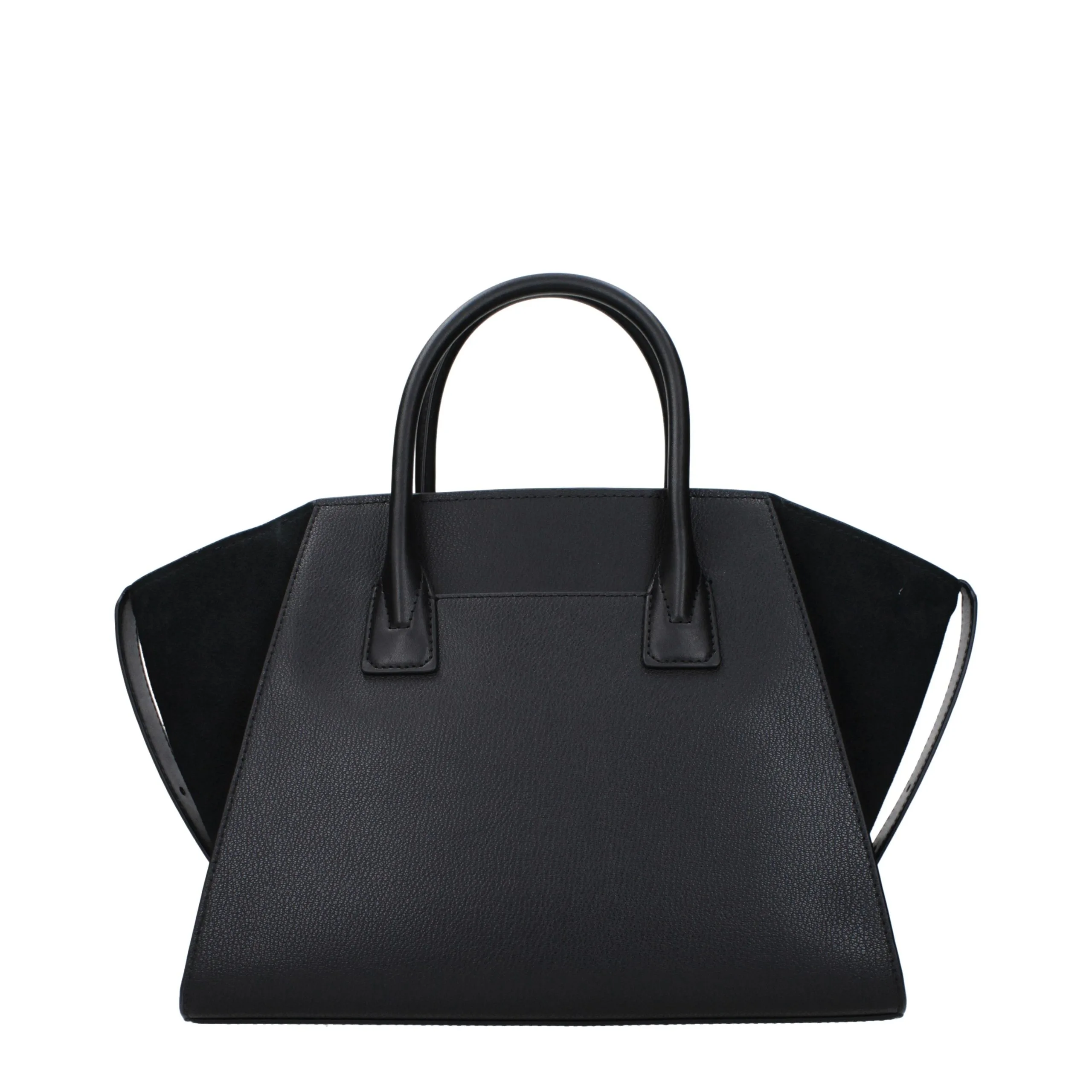 Black Leather Handbag - Image 3