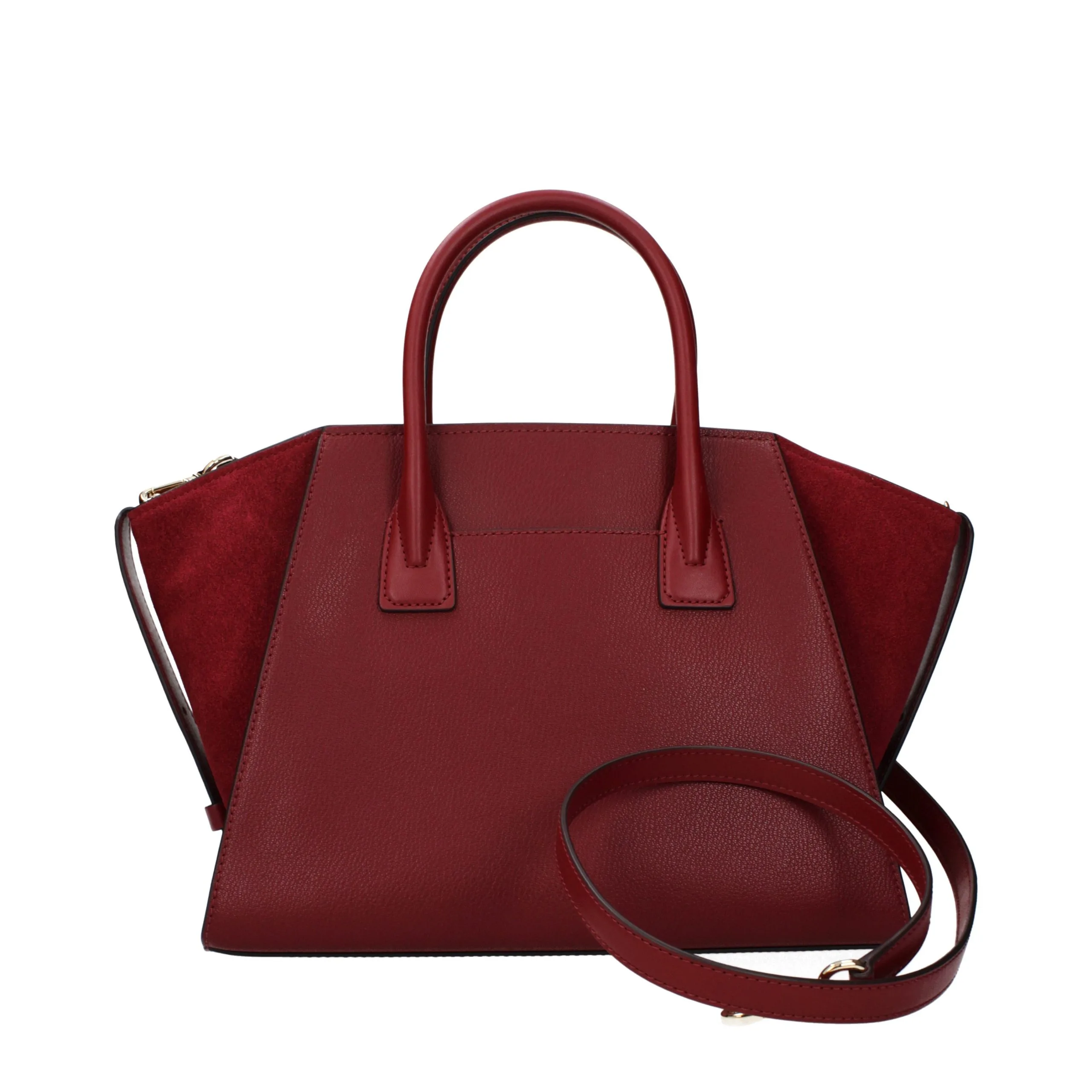 Red Leather Handbag - Image 3