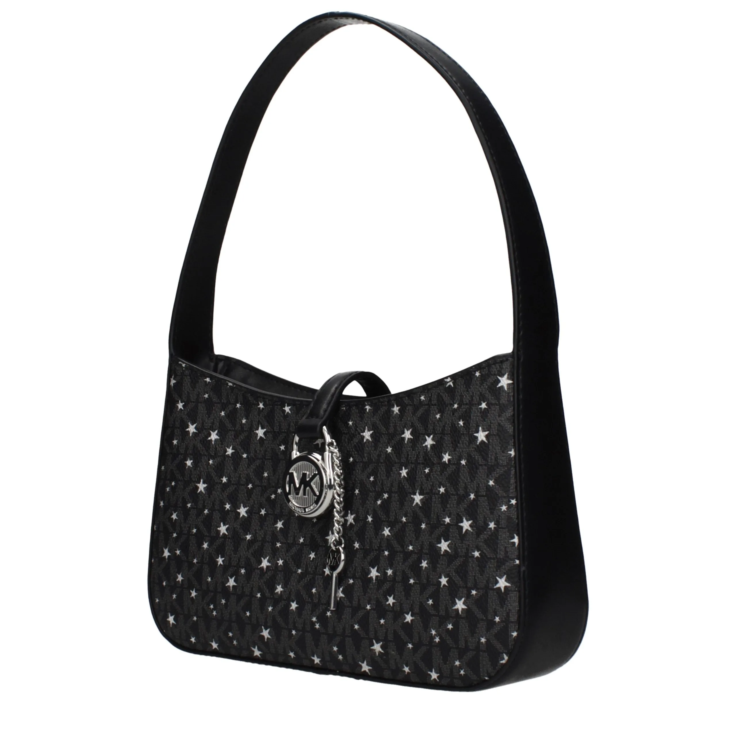 Black Fabric Handbag - Image 2