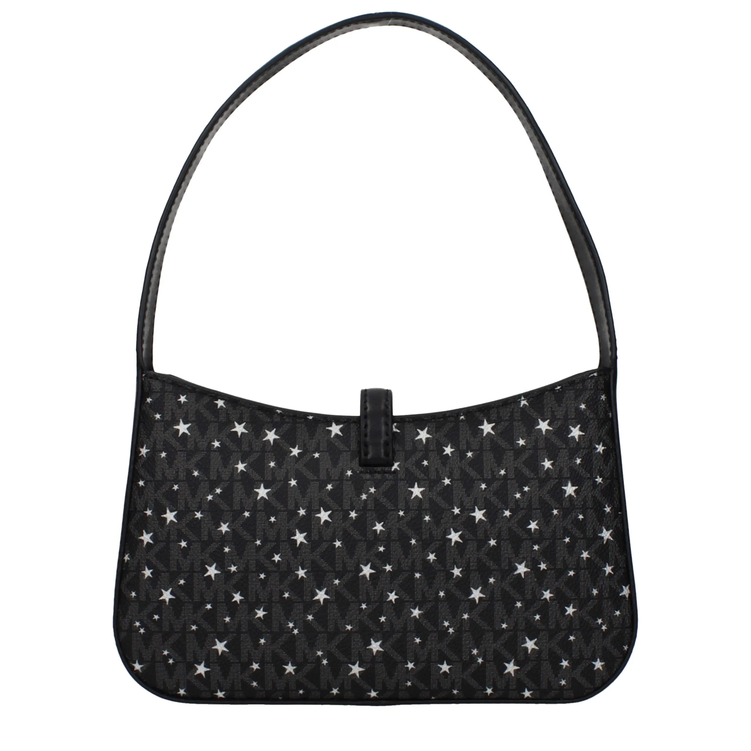Black Fabric Handbag - Image 3