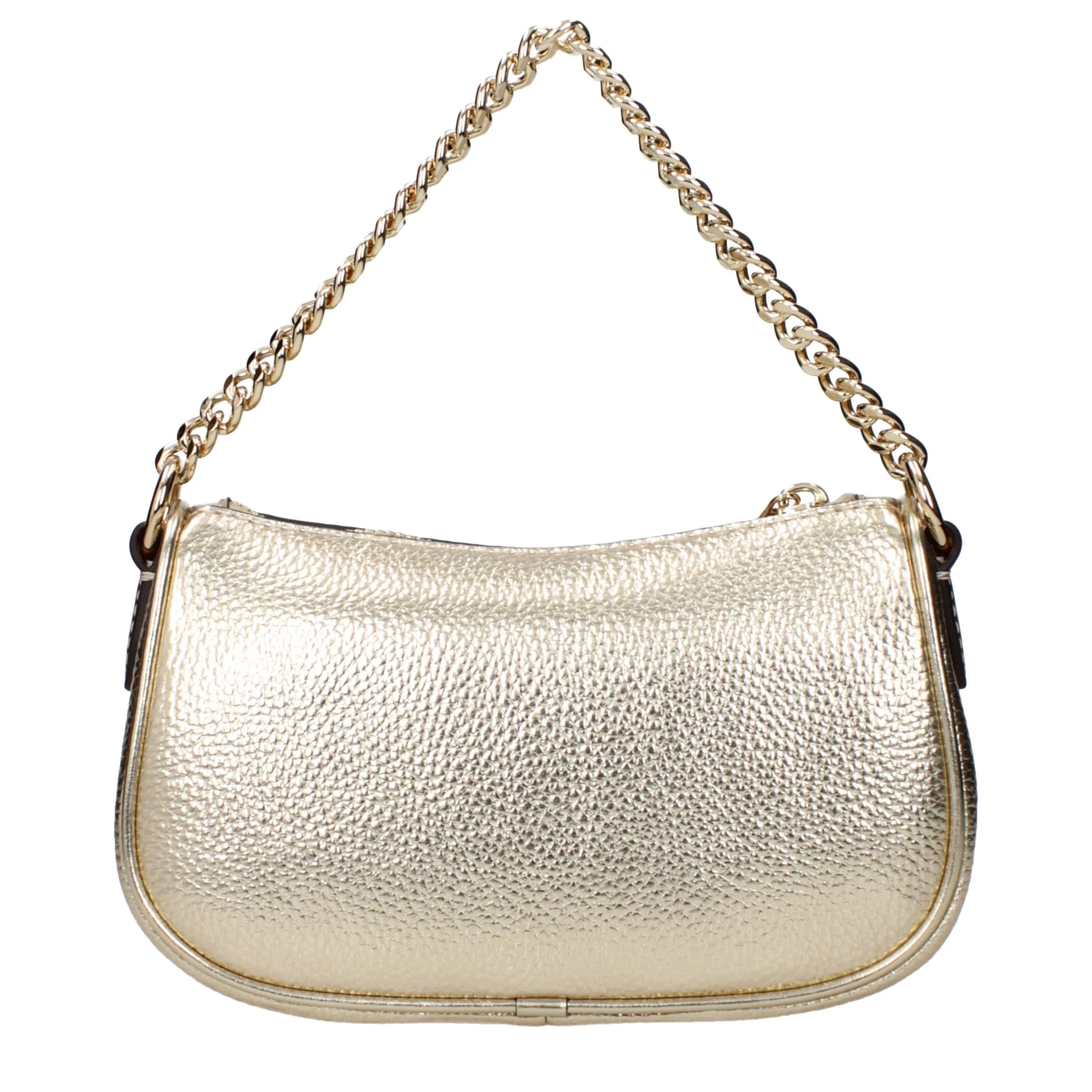 Gold Leather Handbag - Image 3
