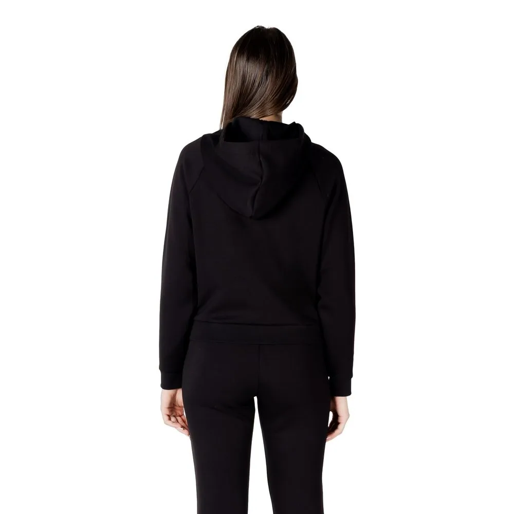 Black Viscose Hoodie - Image 2