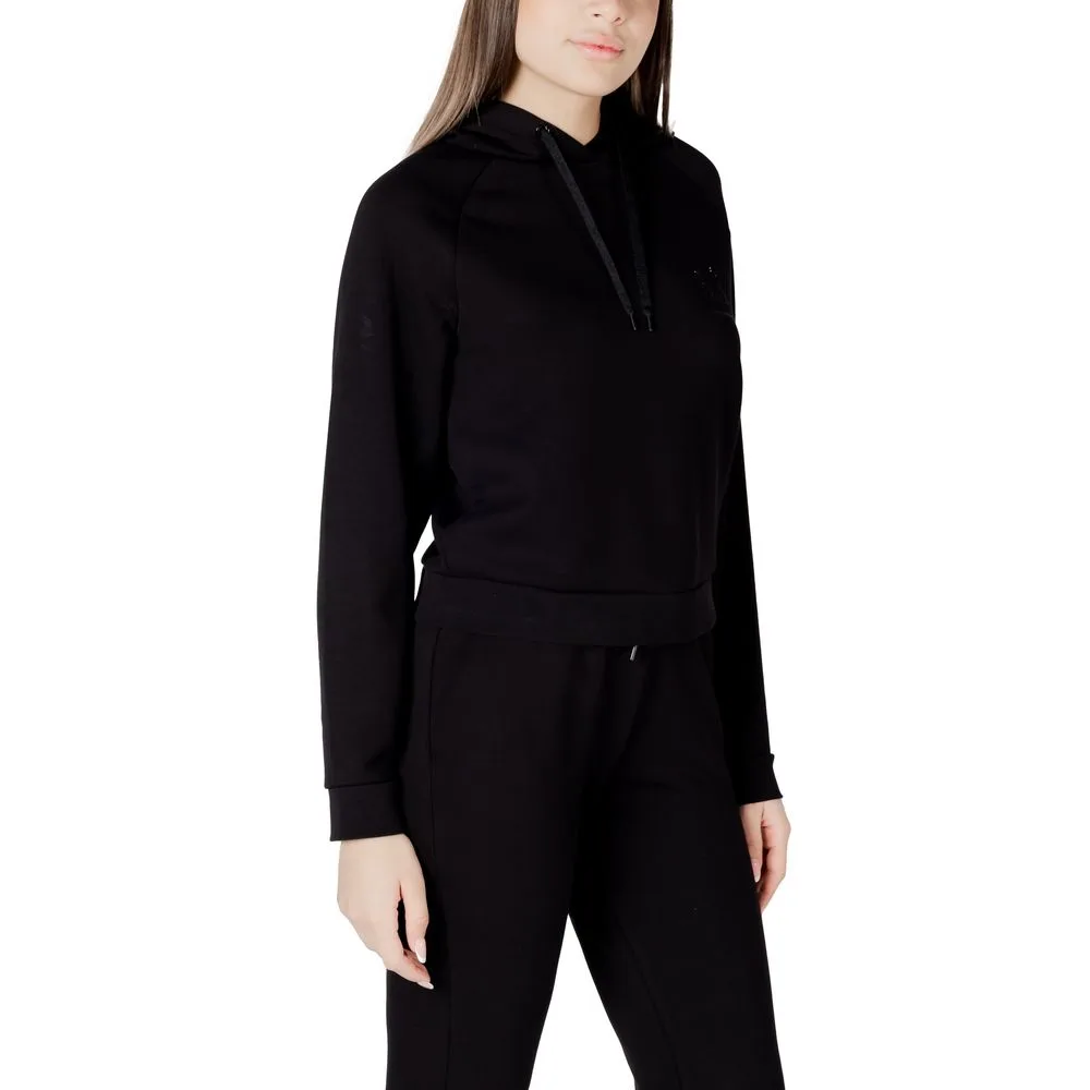 Black Viscose Hoodie - Image 3