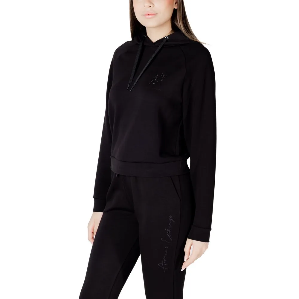 Black Viscose Hoodie - Image 4