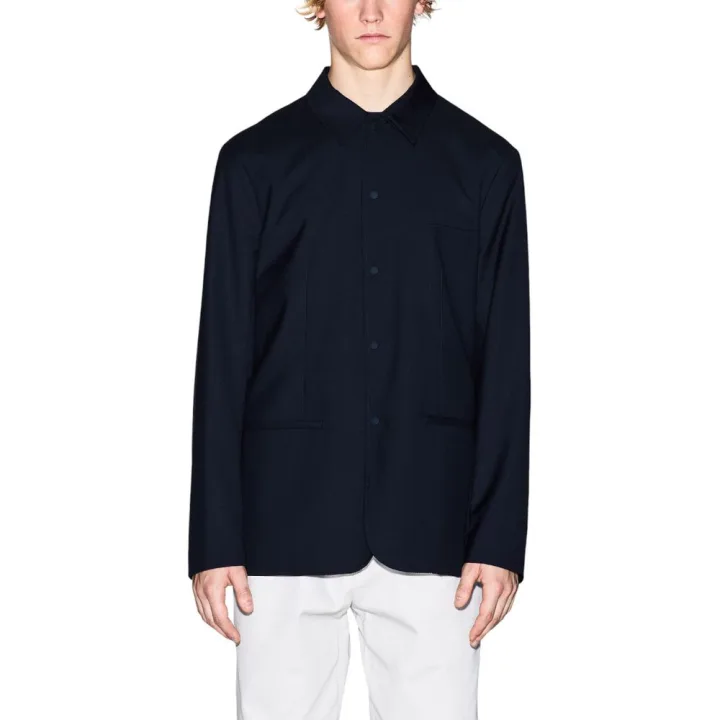 Black Polyester Blazer