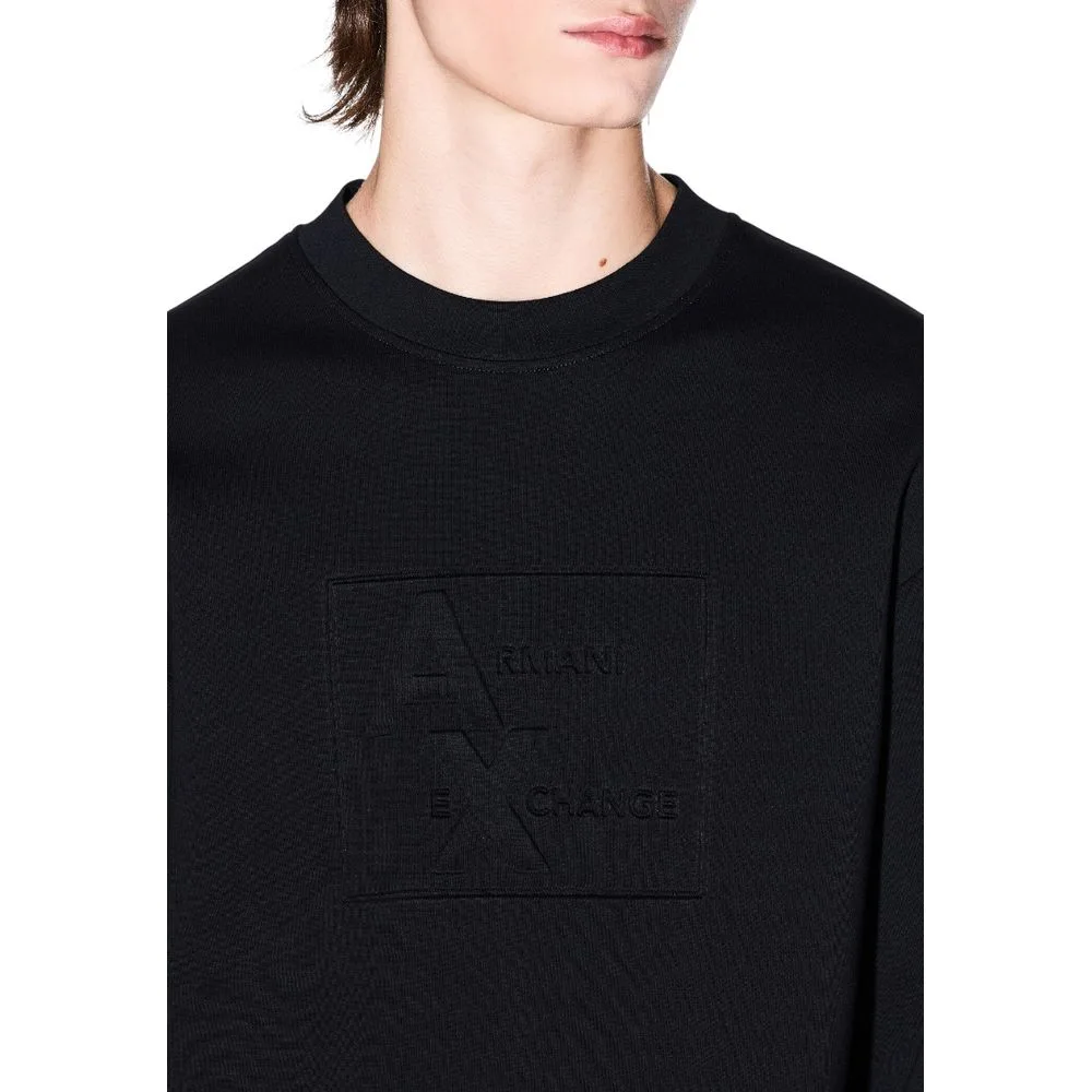 Black Cotton Sweatshirt - Image 4