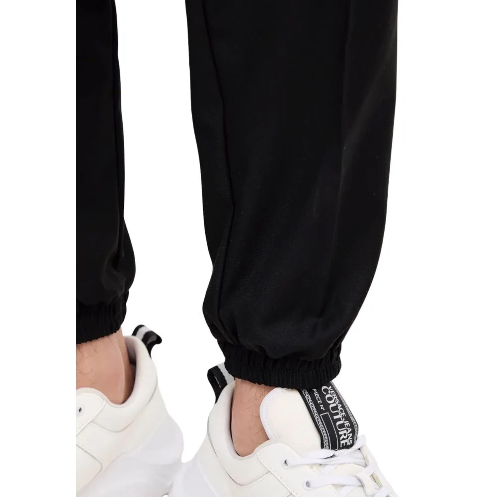 Black Polyester Casual Pants - Image 5