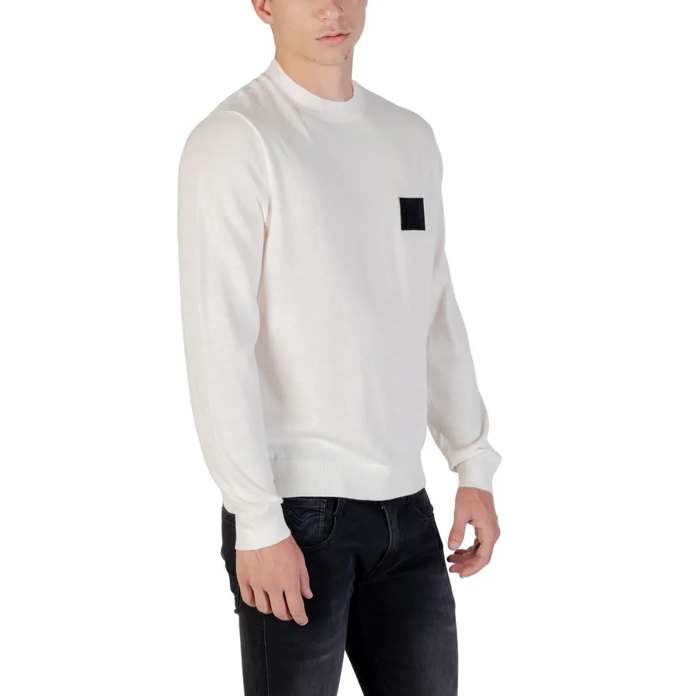 White Marabou Sweatshirt - Image 3