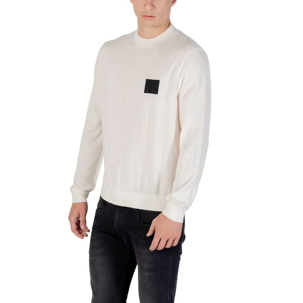 White Marabou Sweatshirt - Image 4