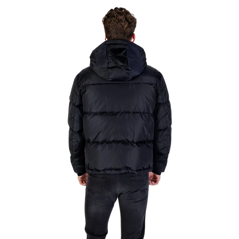 Blue Polyamide Coat - Image 2
