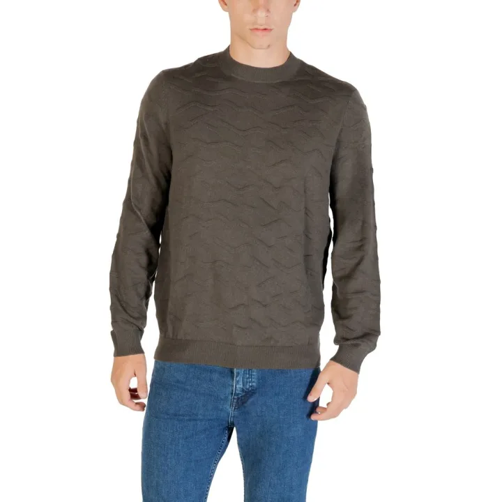 Green Marabou Sweatshirt