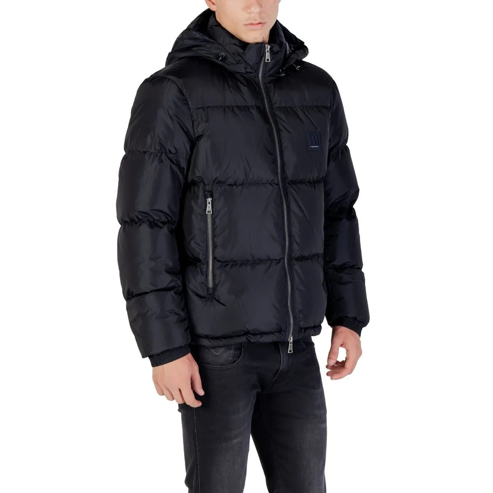 Blue Polyamide Coat - Image 3