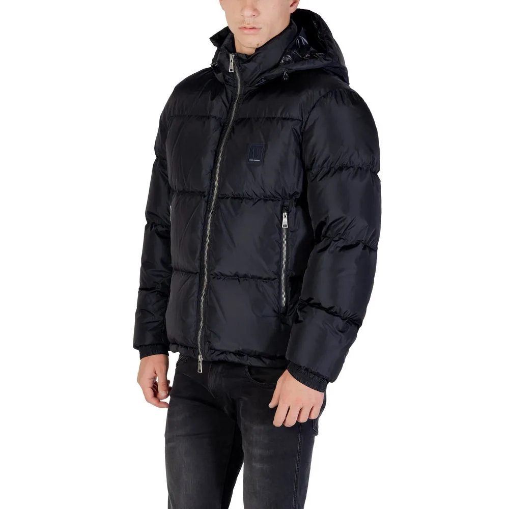 Blue Polyamide Coat - Image 4