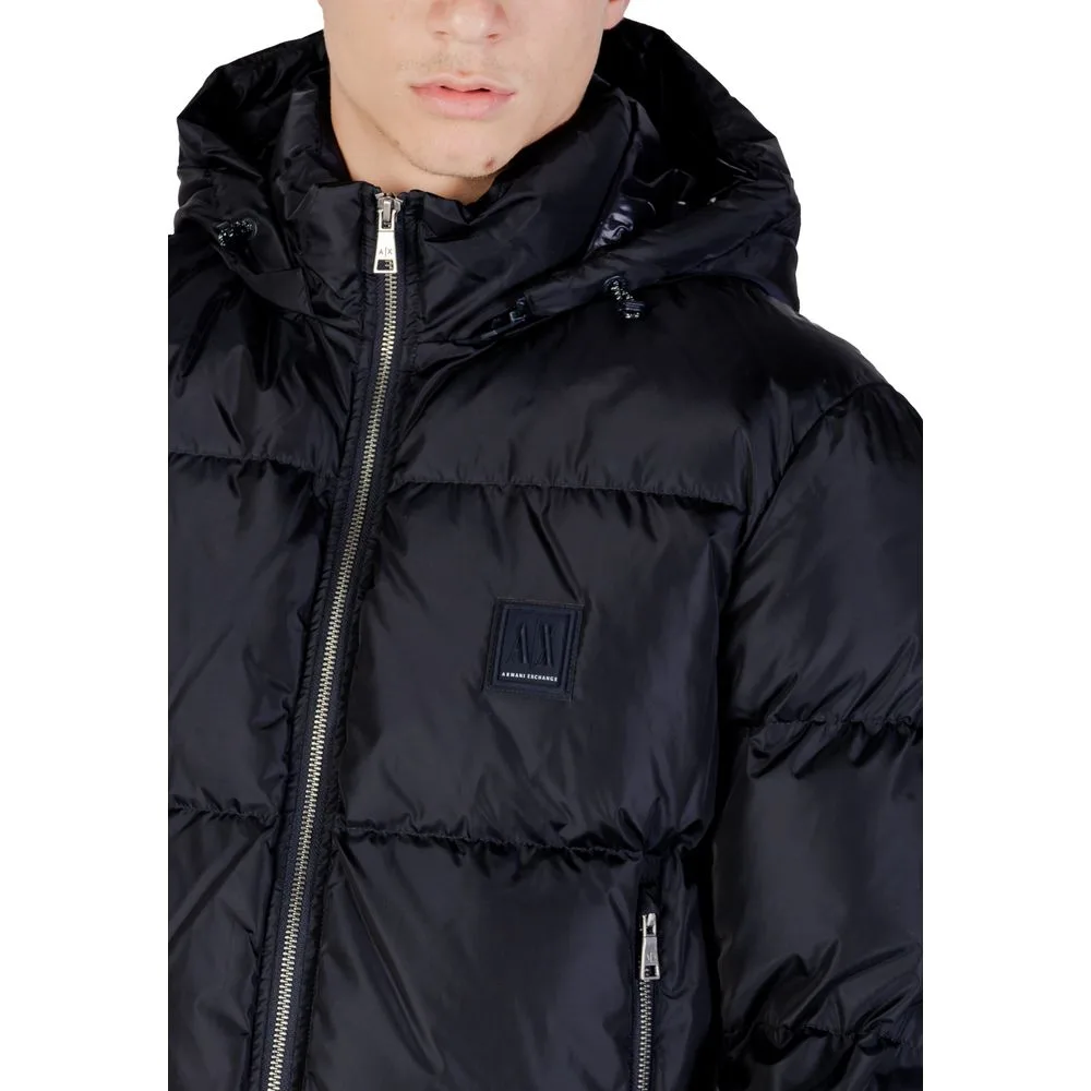 Blue Polyamide Coat - Image 5
