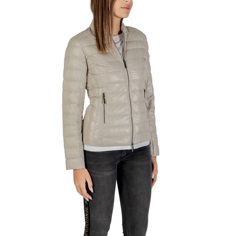 Beige Polyamide Coat - Image 3