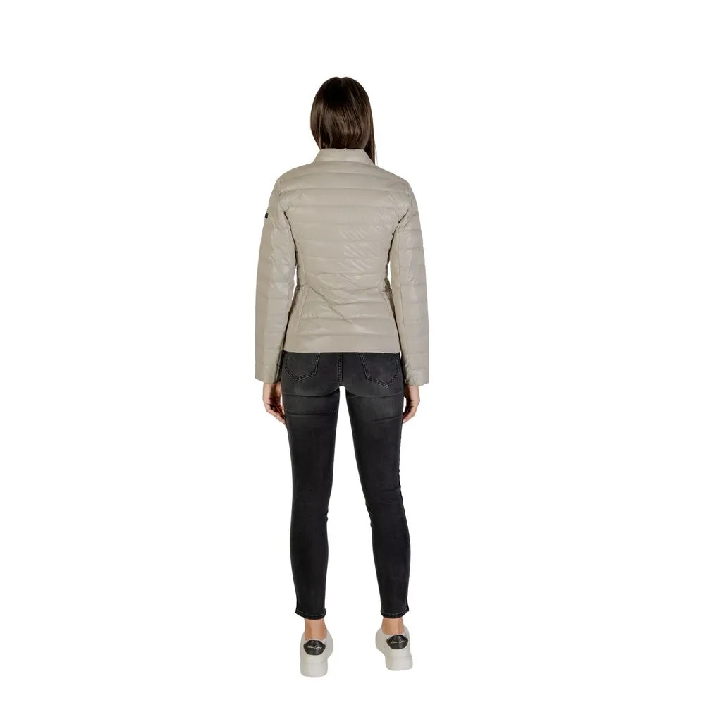 Beige Polyamide Coat - Image 5